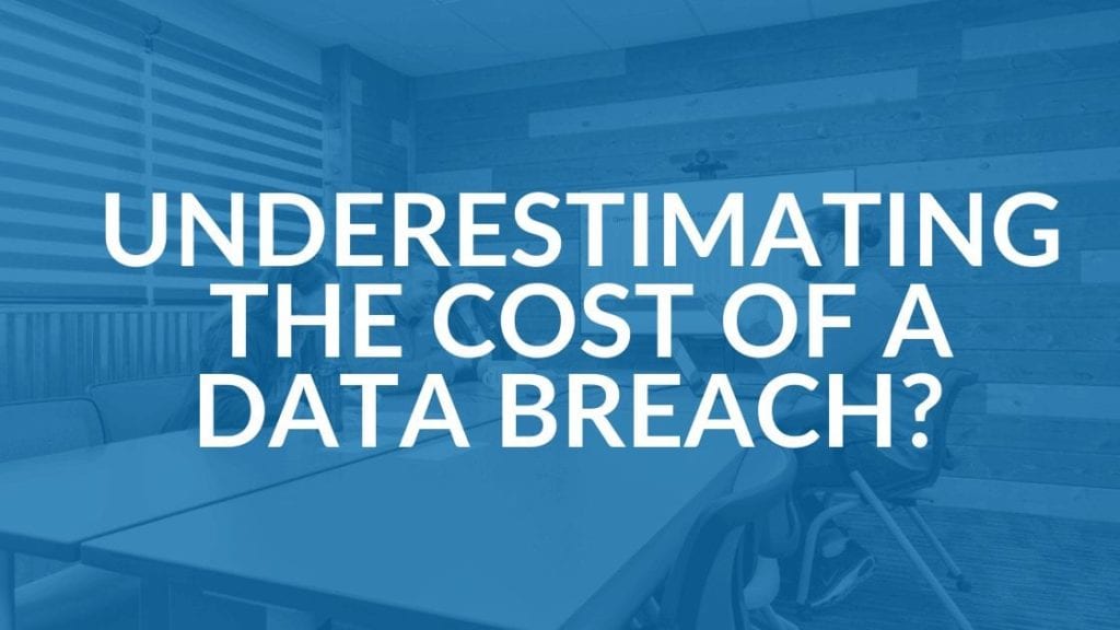 The cost of a data breach