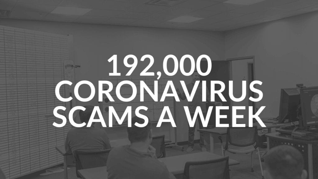 192K coronavirus scams reported