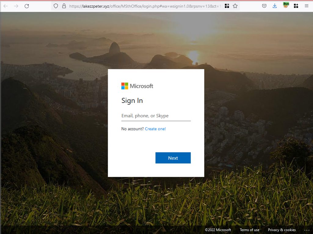 Invitation to Bid Phishing Alert Cincinnati Email Phishing Microsoft Website