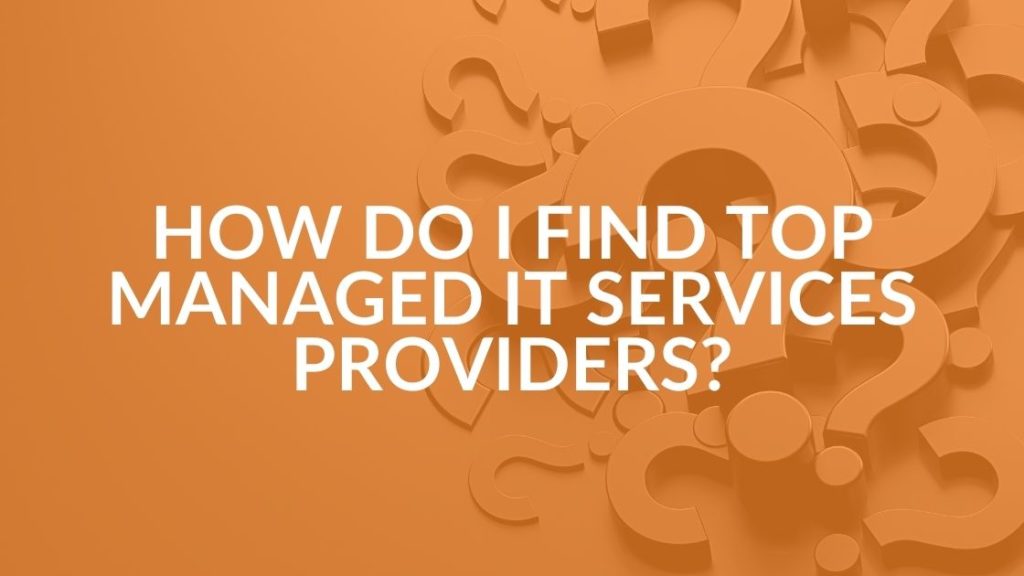 managed IT service providers FAQ graphic
