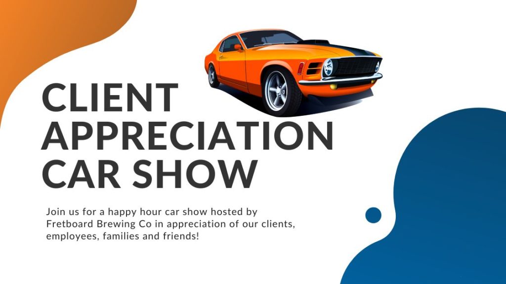 Intrust IT Client Appreciation Car Show