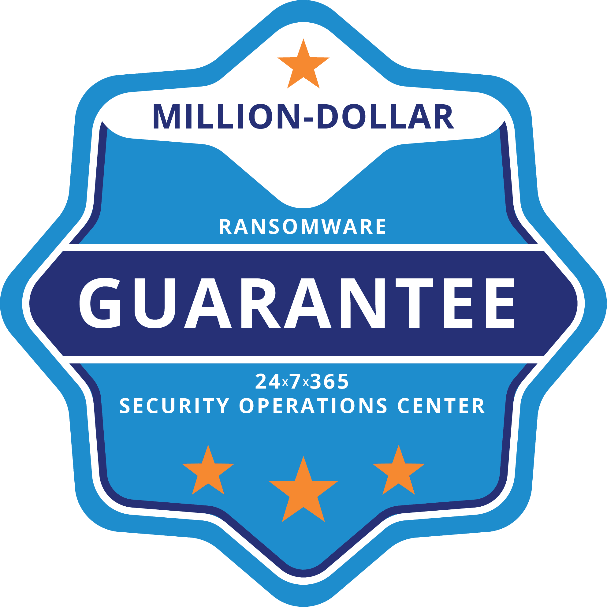 Intrust Million Dollar Ransomware Guarantee 2023 Badge Intrust Million Dollar Ransomware Guarantee 2023 Badge