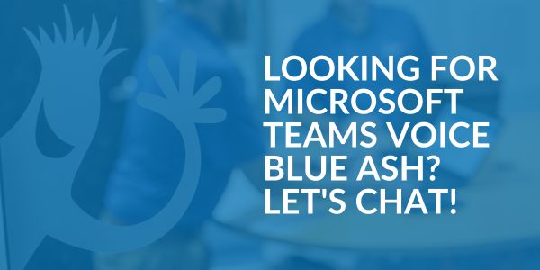 Microsoft Teams Voice Blue Ash