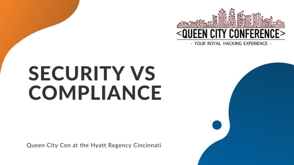 Security vs Compliance - Nov 17 - 19 2023