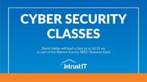 Cyber Security Classes - May 9 2024 - Intrust IT Events