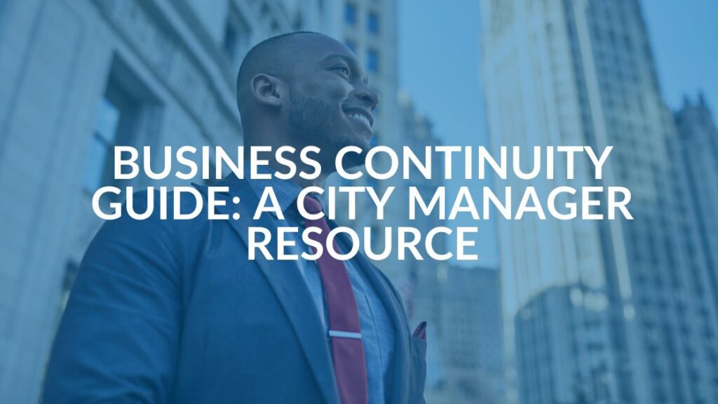 Business Continuity Guide for City Managers - Intrust IT